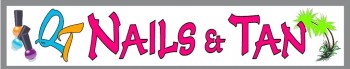 logo QT Nails & Tan